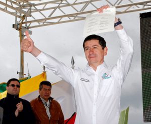 Sandro Condía, alcalde de Sogamoso. Foto | Hisrael Garzonroa