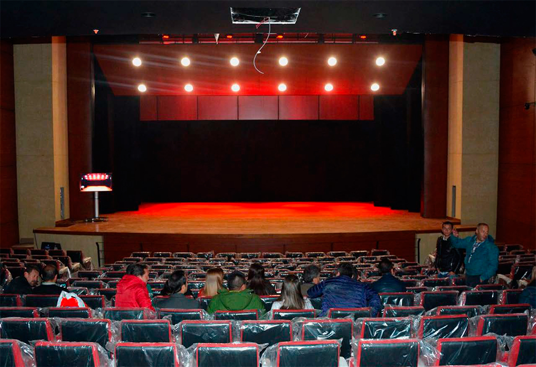 Este escenario será uno de los mejores teatros del país. FOTO / Alcadía de Tunja